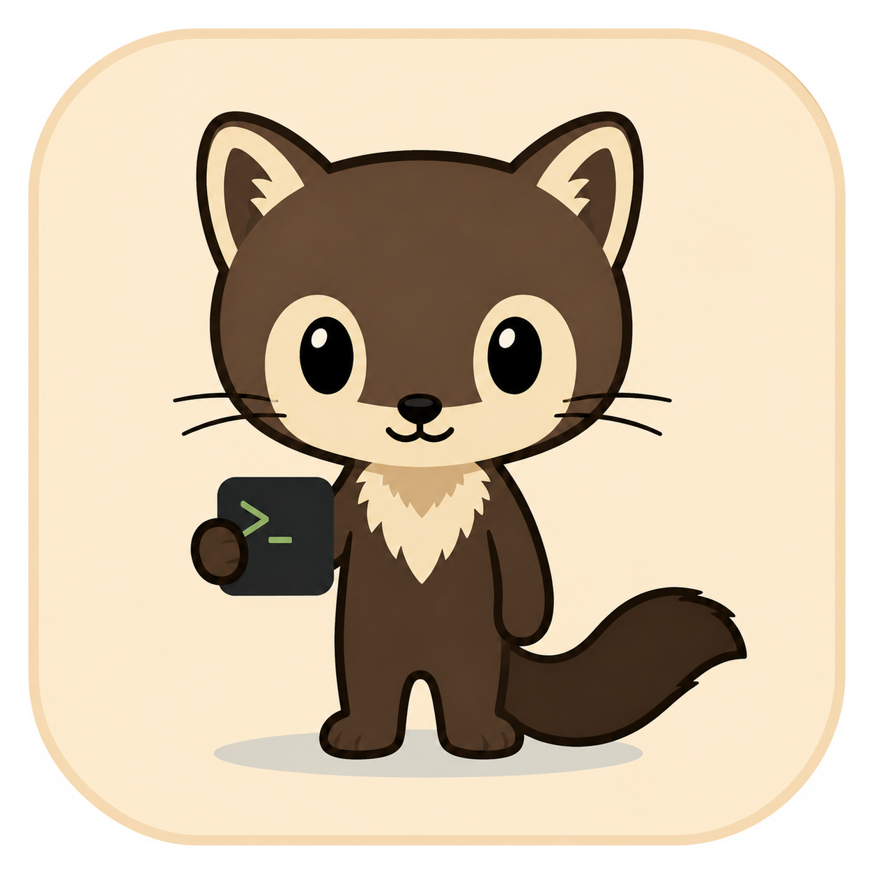 Agent Marty, Graith's pine marten mascot